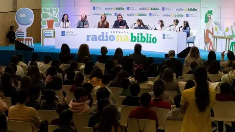 Primer encuentro de centros del programa "Radio na Biblio".