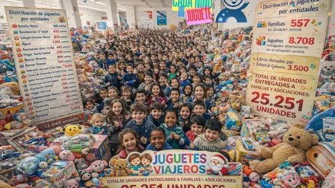 &Eacute;xito total de la campa&ntilde;a "Cada Ni&ntilde;o Un Juguete".
