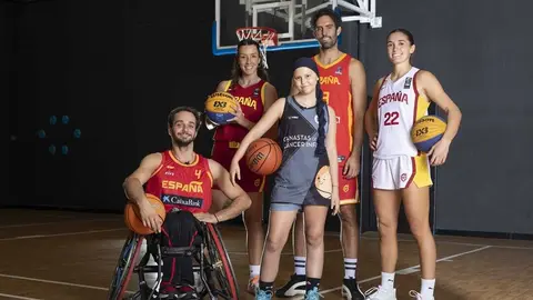 El f&uacute;tbol y el baloncesto de Galicia, unidos contra el c&aacute;ncer infantil.