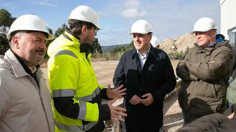 Arteixo recibe las obras del nuevo parque de bomberos.