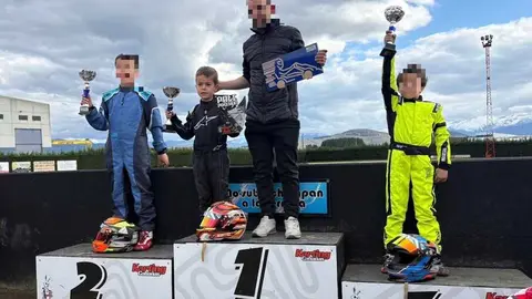 El arteix&aacute;n, &Aacute;lex Fern&aacute;ndez, arranca l&iacute;der el Campeonato de Castilla y Le&oacute;n de Karting.