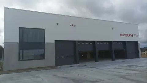 Nuevo parque comarcal de bomberos en Arteixo.