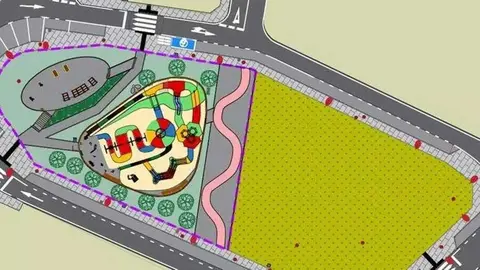 Nuevo parque en Candame (Arteixo).
