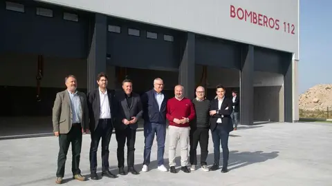 Oficializada la entrega de las obras del nuevo parque de bomberos en Mor&aacute;s.