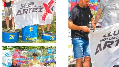 El Club Motomonta&ntilde;ismo Arteixo arrasa en el Trial de Vimianzo.