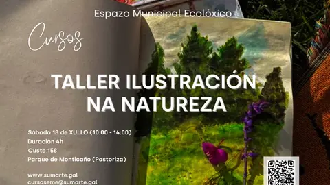 Arteixo organiza un nuevo taller de ilustraci&oacute;n en la naturaleza.