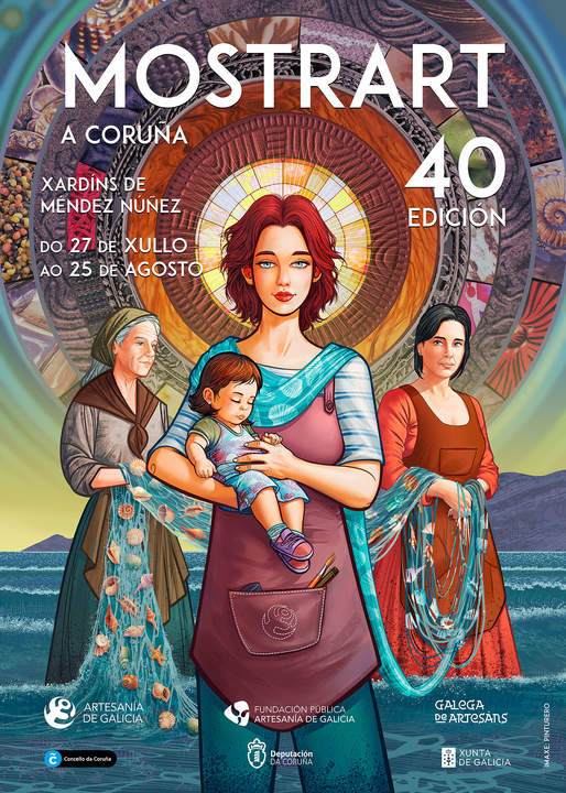 Cartel de la Feria de Artesanía "Mostrart" 2024.
