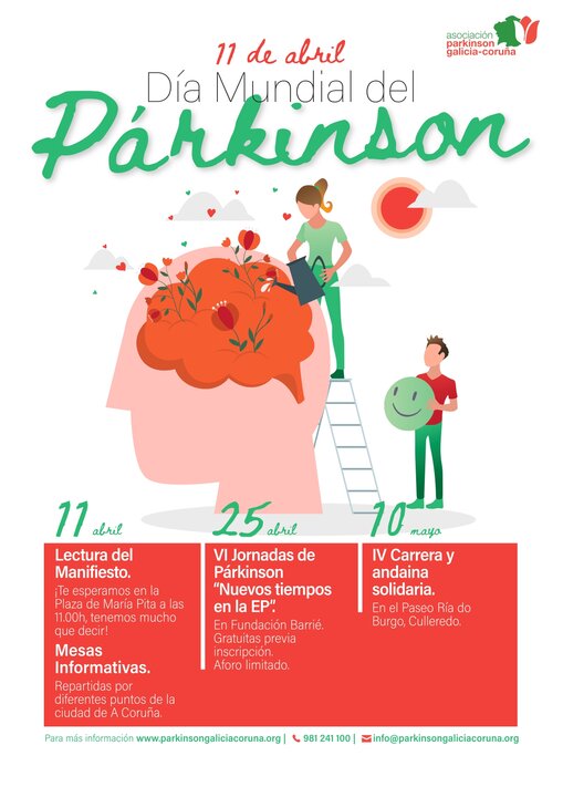 Programa del Día Mundial del Párkinson 2025.