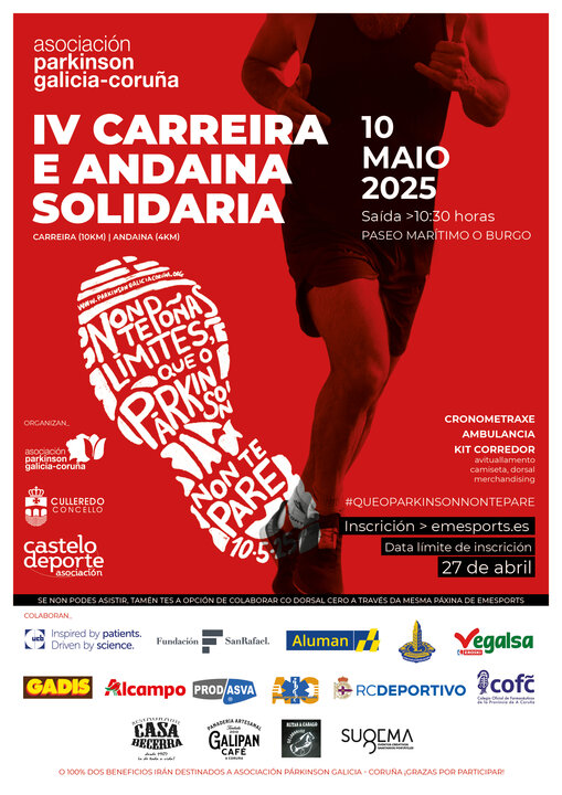 IV Carreira e Andaina Párkinson.