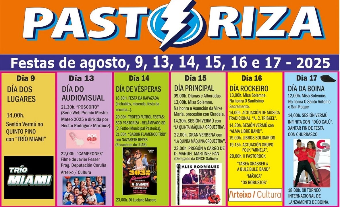 Fiestas Pastoriza 2025