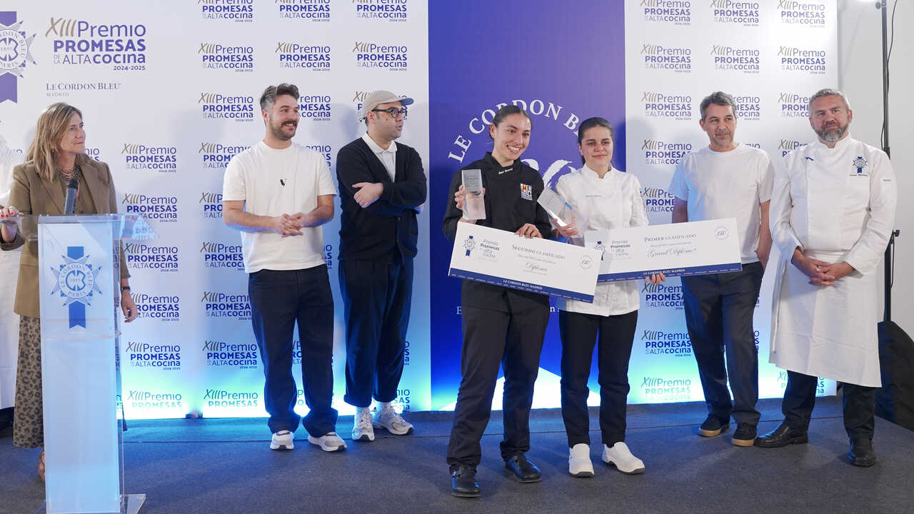 María Bazar Verdes, ganadora de la XIII edición del Premio Promesas de la alta cocina.
