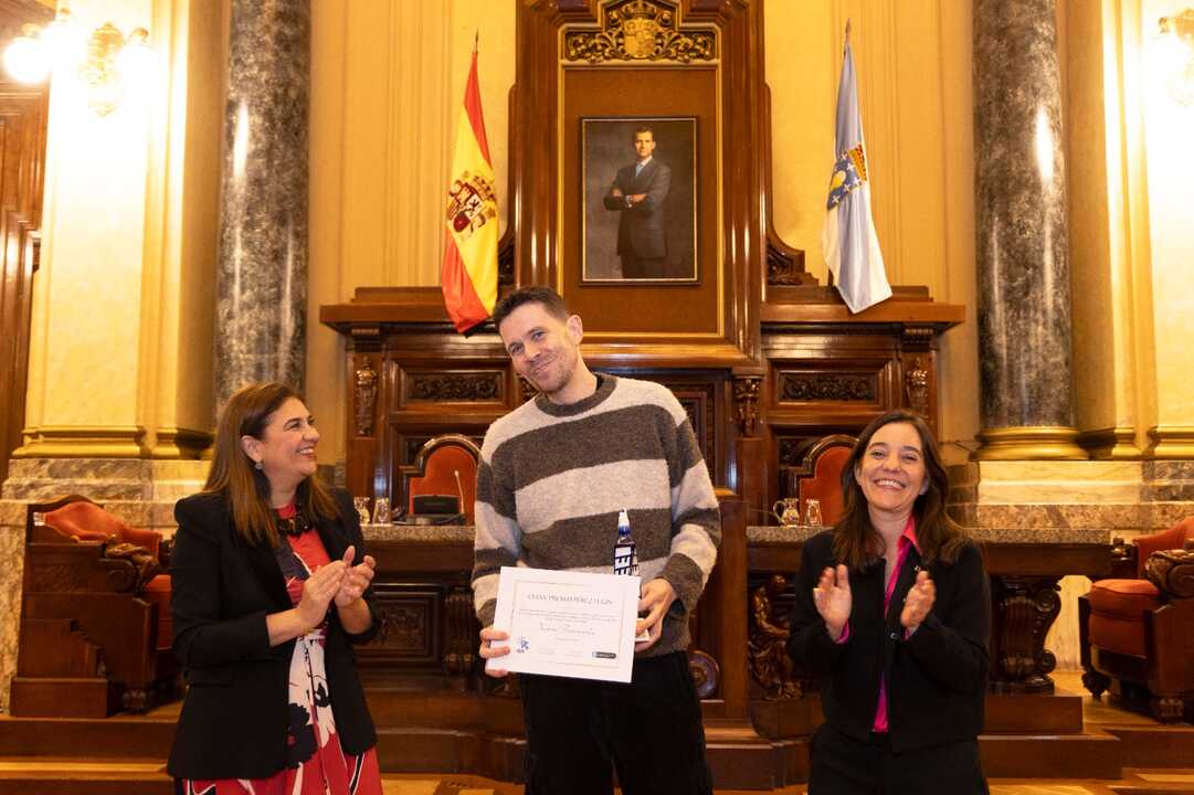 Xurxo Fernández, ganador del Premio Pérez Lugín.