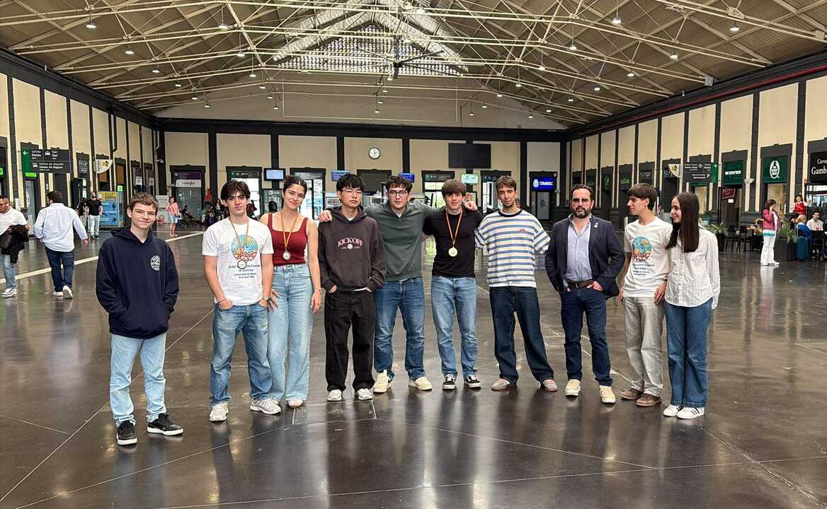 Delegación de Galicia en la Olimpiada Española de Química 2026.